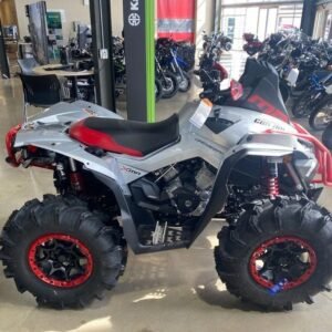 New 2024 Can-Am® Renegade X mr 1000 R Hyper Silver & Legion Red